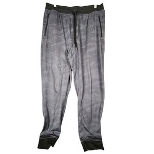Under‎ Armour Mens XL Gray Camo Jogger Sweatpants Athletic Training Workout